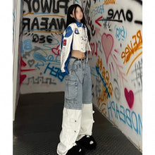 Load image into Gallery viewer, Vintage Women&#39;s Splicing Jeans
