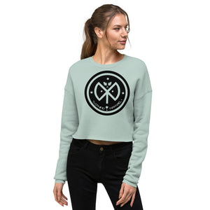 Signature Brand Crop Sweatshirt