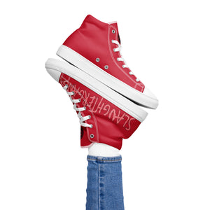 Women’s  "Red ANTIx” High tops